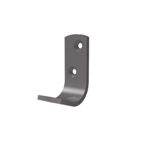 Single Doc M Coat Hook - Grey