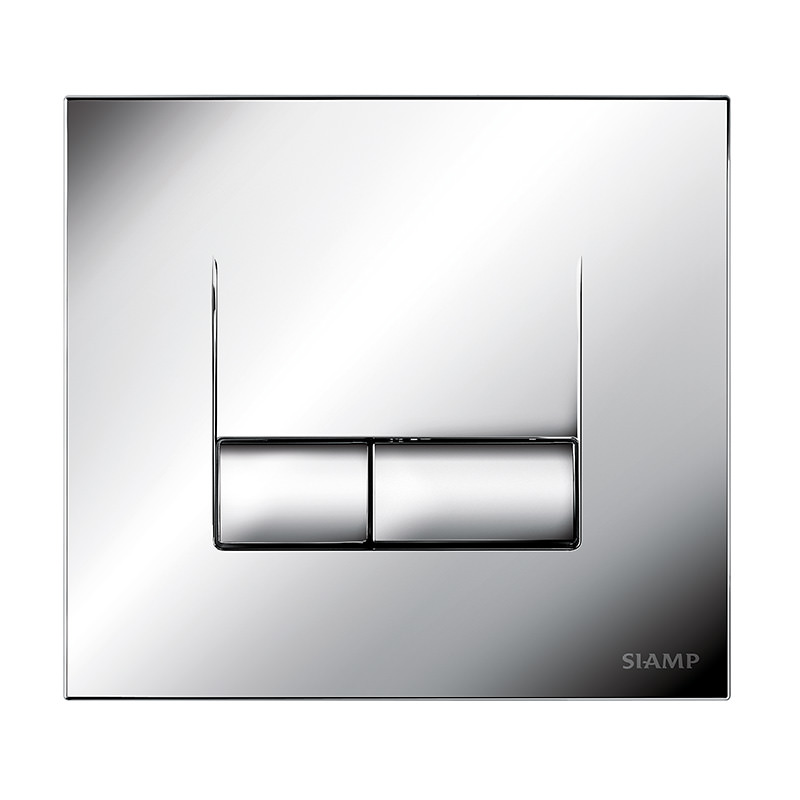 SMART Metal Flush Plate - Bright Chrome
