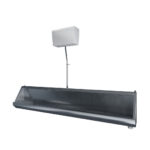 Stainless Steel Urinal - 2400mm Right-Hand Outlet