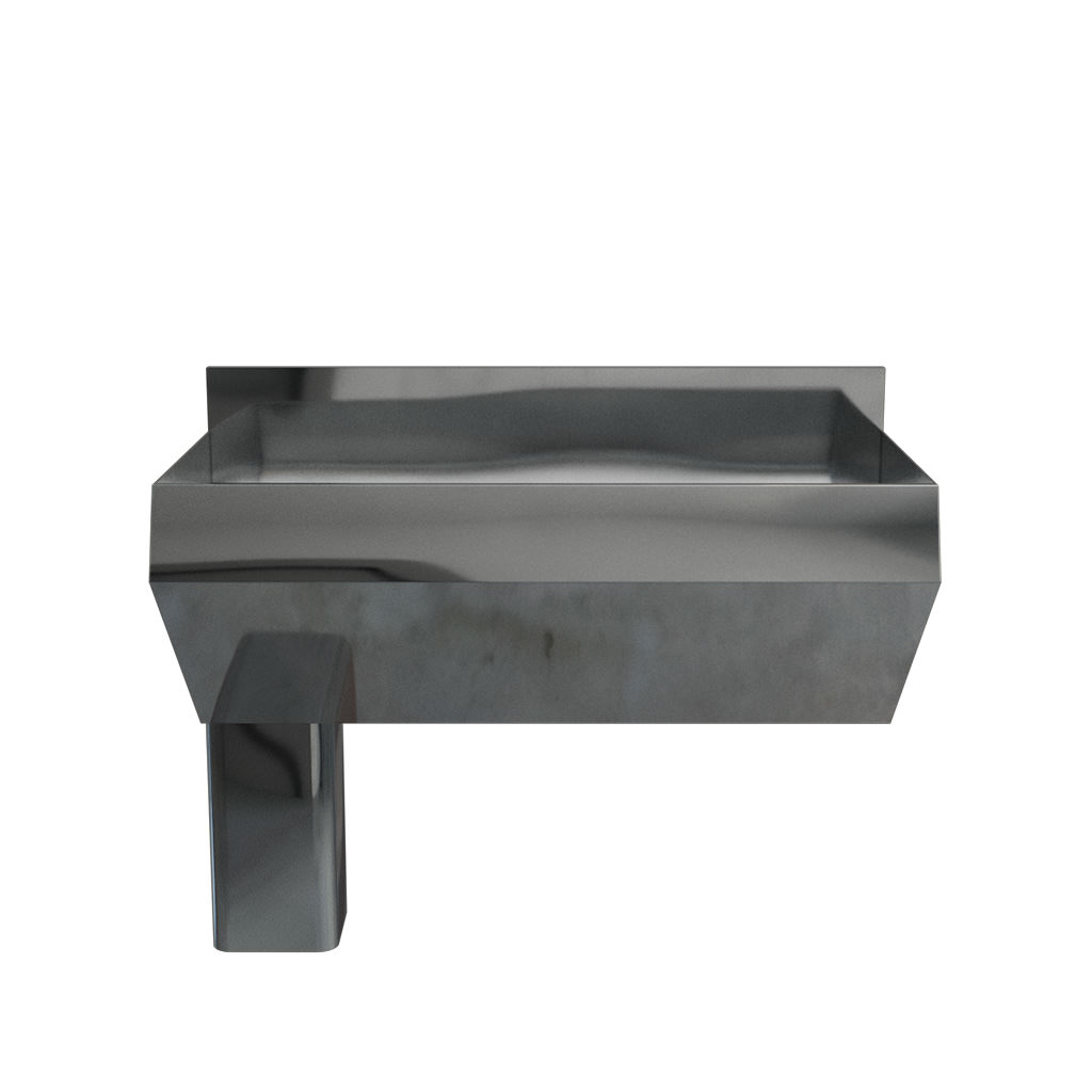 800mm Surgeons Scrub-Up Trough - LH Outlet - SSUT0800L