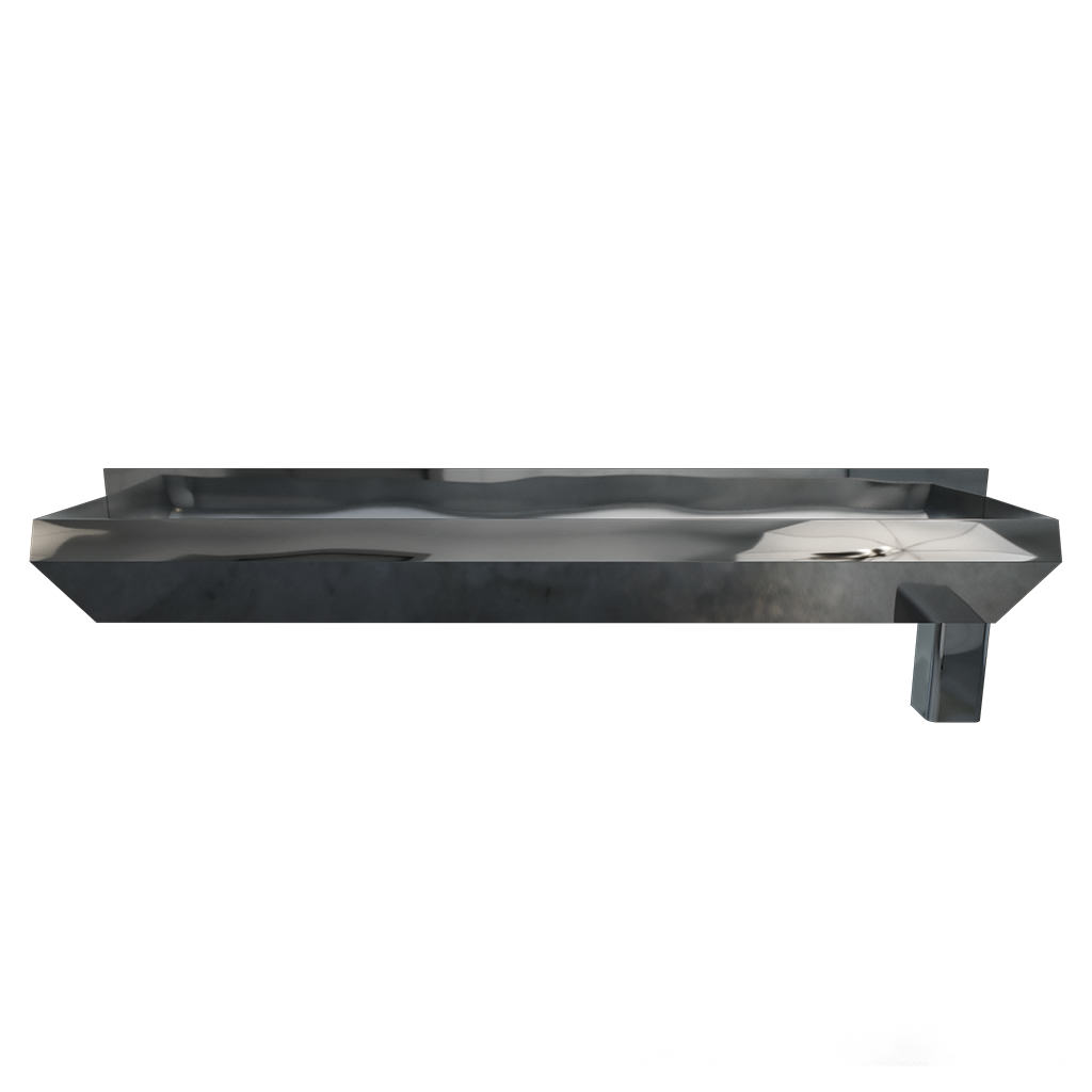 2400mm Surgeons Scrub-Up Trough - RH Outlet - SSUT2400R