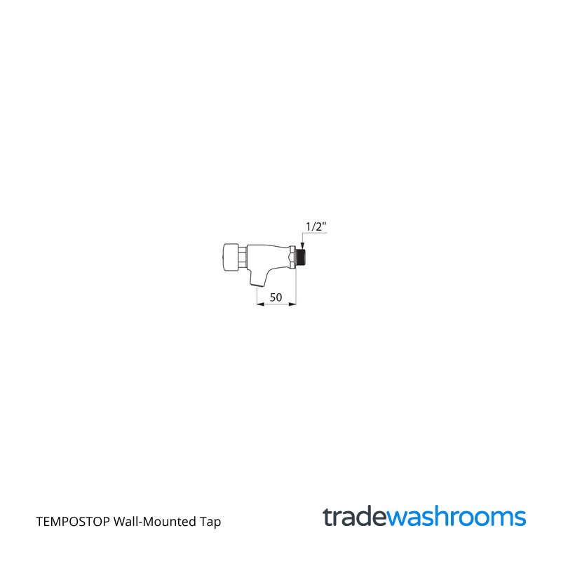 TEMPOSTOP Wall-Mounted Tap - Image 2