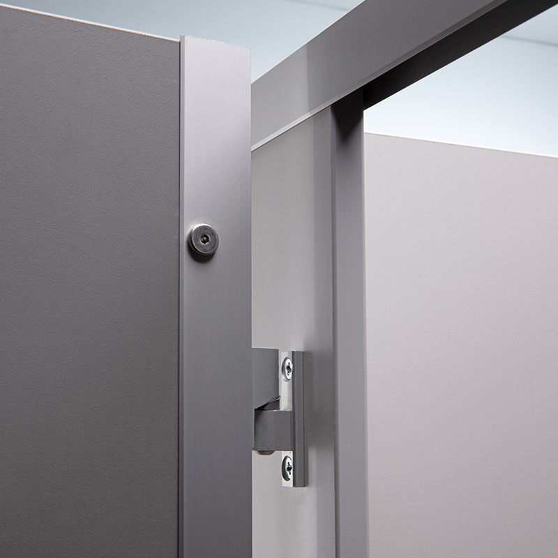 Full-Length Door Hinge with Bolt-Through Fittings