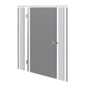 Toilet Cubicle Door Pack - Dust Grey