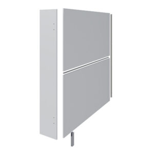 Toilet Cubicle Partition Pack - Light Grey