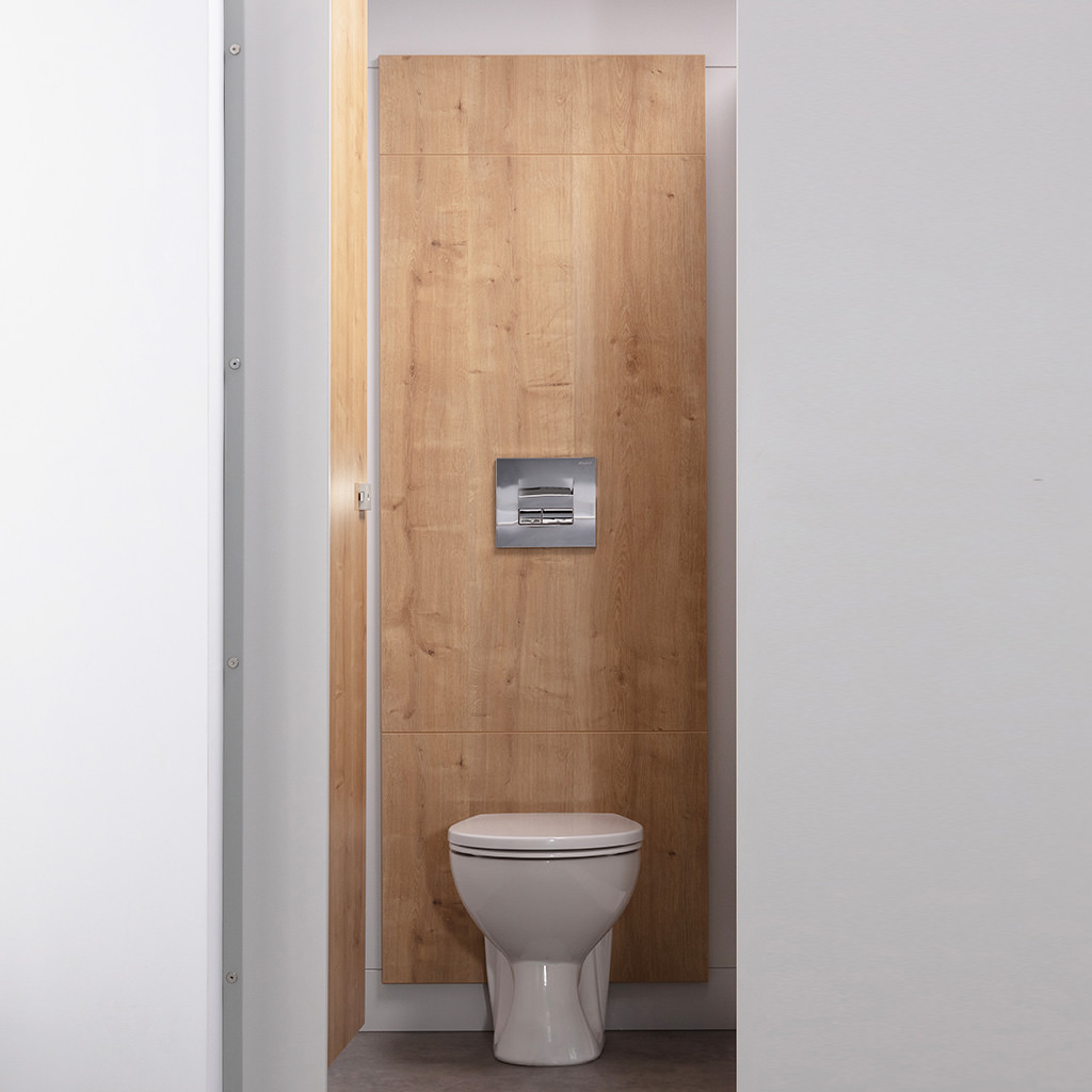 Toilet IPS Panel Pack with Oak Access Panels