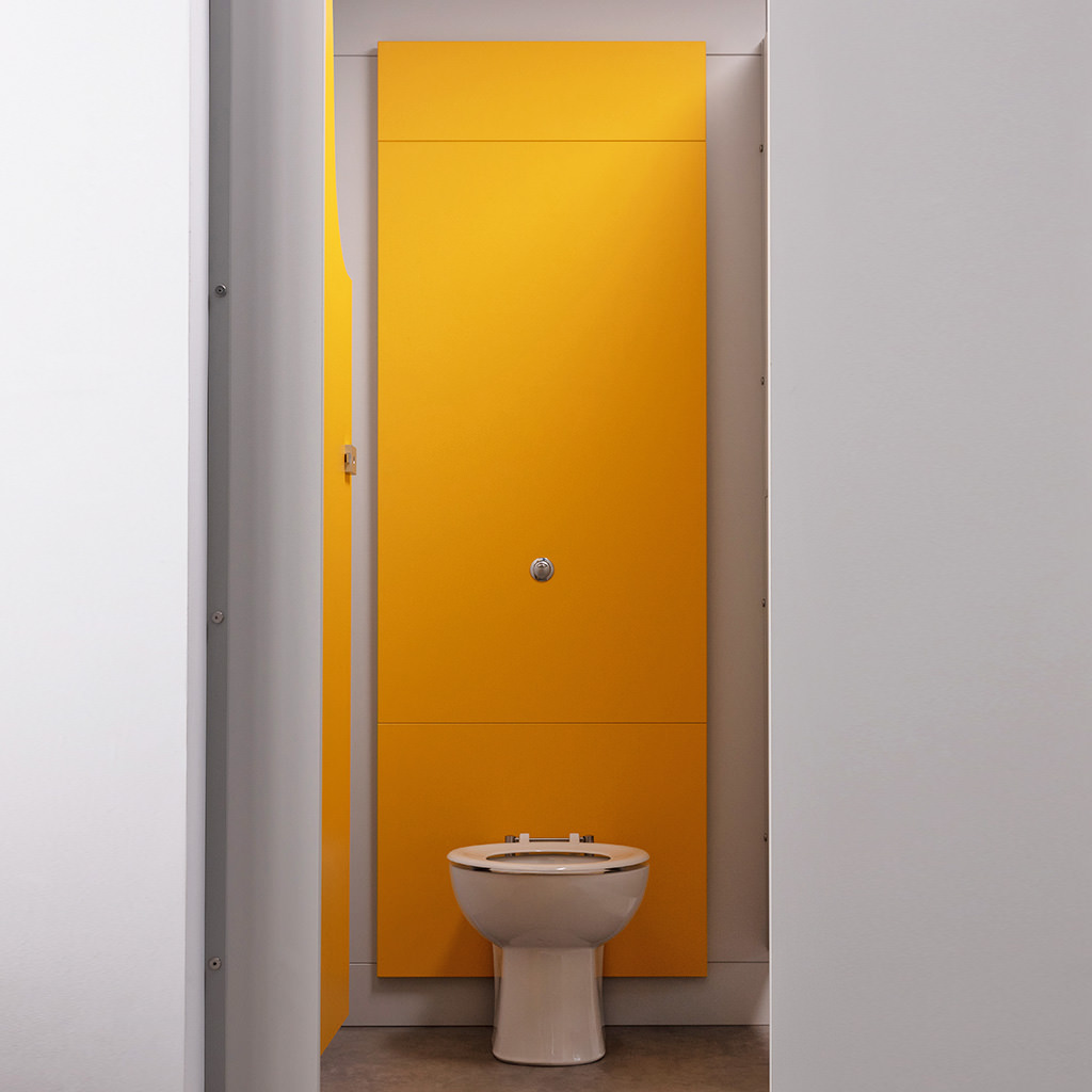 Toilet IPS Panel Pack with Yellow Access Panels