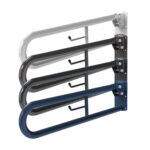 Trombone Lift and Lock Hinged Support Rail