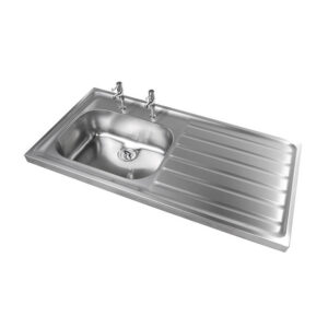 Wall-Mounted Clinical Sink and Drainer - IHSH1200R06