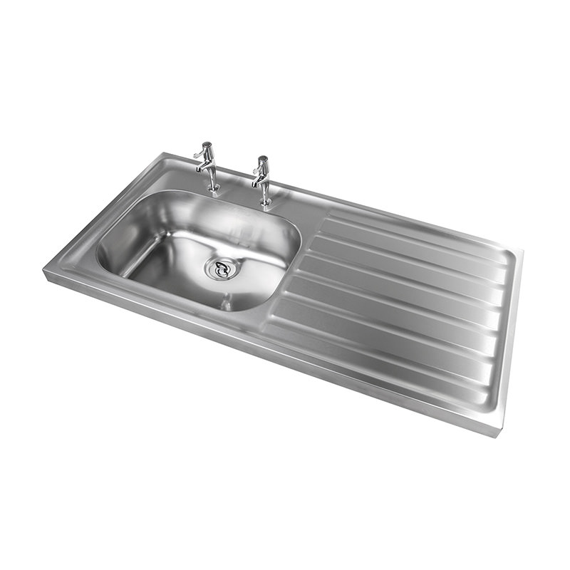 Wall-Mounted Clinical Sink and Drainer - IHSH1200R06