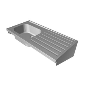 Wall-Mounted Clinical Sink and Drainer Kit - IHSH1200R03KIT