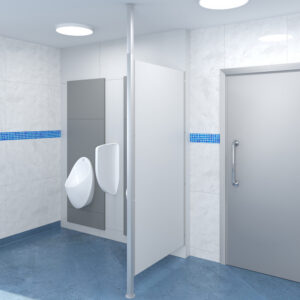 Washroom Modesty Screen - Cubicle Store CSMFCMOD
